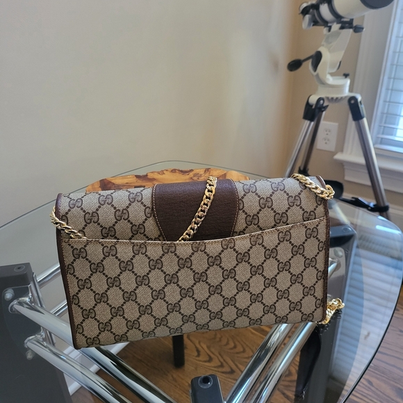 Gucci GG Monogram Coated Canvas Shoulder Bag..Authentic!! - Picture 2 of 16